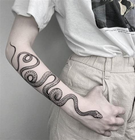 snake tattoos on leg|85 Snake Tattoos That May Have You Wrapping Around The Idea